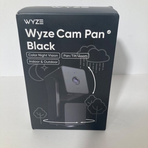 Wyze Cam Pan Black NIB Model WYZECPAN3 - Picture 1 of 6